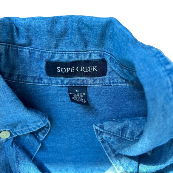 Vintage denim USA button down - Picture 2 of 3